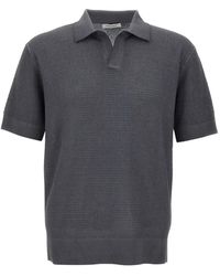 Kangra - Openwork-Knit Cotton T-Shirt - Lyst