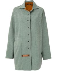 À La Garçonne Oversized Coat - Green