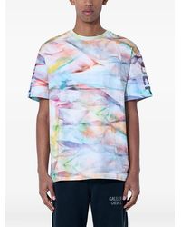 GALLERY DEPT. - Katoenen T-Shirt Met Abstracte Print - Lyst