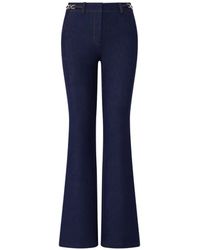Liu Jo - Bootcut Jeans With Chain Detail - Lyst