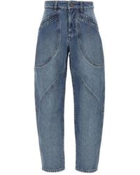 Isabel Marant - Jeans Catarina Con Inserti - Lyst