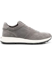 Tod's - Logo-patch Leather Sneakers - Lyst