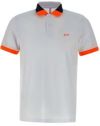 Sun 68 - Colour-Block Polo Shirt - Lyst