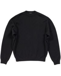 Balenciaga - Pullover mit rundem Ausschnitt - Lyst