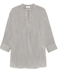 Fabiana Filippi - Striped Button-Up Shirt - Lyst