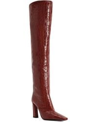 Giuseppe Zanotti - 90Mm Crocodile-Embossed Knee-High Boots - Lyst
