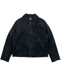Represent - Shearling-Collar Zip-Front Jacket - Lyst