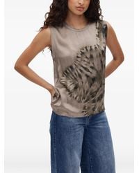 Rabens Saloner - Helga Tie-Dye Sleeveless Top - Lyst