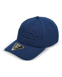 Oakley - 6 Panel Stretch Embossed Hat - Lyst