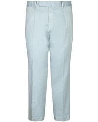 Dell'Oglio - Pantalones Rectos Con Pinzas - Lyst