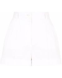 Dolce & Gabbana - Tailored Gabardine Shorts - Lyst