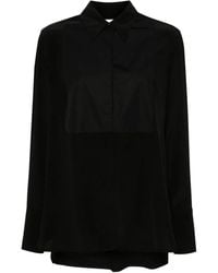 Victoria Beckham - Contrast Bib Shirt - Lyst