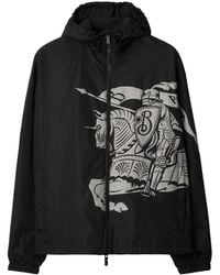 Burberry - Ekd Lightweight Hooded Jacket - Lyst