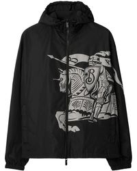 Burberry - Ekd Lightweight Hooded Jacket - Lyst