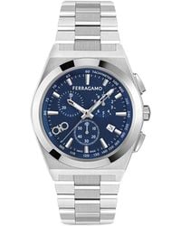 Ferragamo - Vega Chrono 42Mm Watch - Lyst
