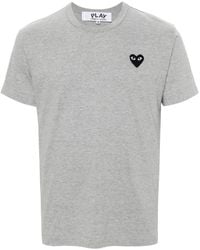 COMME DES GARÇONS PLAY - Cotton T-Shirt - Lyst