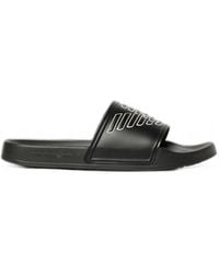 Emporio Armani - Logo-Embossed Slides - Lyst