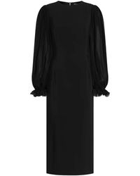 Dolce & Gabbana - Structured Cady Dress - Lyst