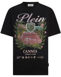 Philipp Plein - Cannes Tennis Club T-Shirt - Lyst