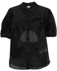 Elisabetta Franchi - Puff-Sleeve Shirt - Lyst