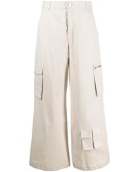 Gestuz - Multiple-Pockets Wide Leg Trousers - Lyst