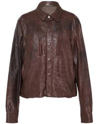 Rick Owens - Alice Leather Jacket - Lyst