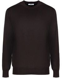 Kangra - Crew-Neck Knitted Sweater - Lyst