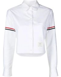 Thom Browne - Camicia Crop - Lyst