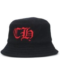 Chrome Hearts - Embroidered-Detail Bucket Hat - Lyst