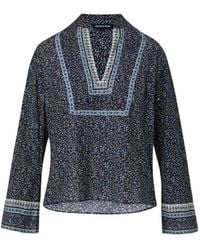 Veronica Beard - Cyra Floral-Print Blouse - Lyst
