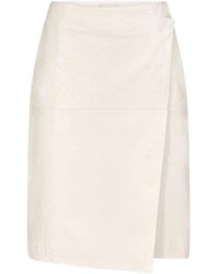 Loulou de Saison - Gora Asymmetric Wrap Midi Skirt - Lyst