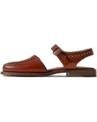 Hereu - Picada レザーフラットシューズ - Lyst