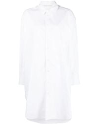 Palm Angels - Rhinestone Logo Shirt Dress - Lyst