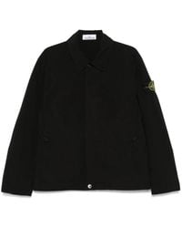 Stone Island - Jacke Mit Kompass-Patch - Lyst