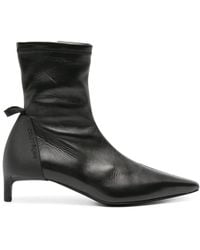 Courreges - Scuba 45Mm Leather Boots - Lyst