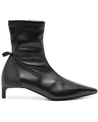 Courreges - Scuba 45Mm Leather Boots - Lyst