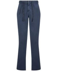 Fedeli - Straight-Leg Drawstring Trousers - Lyst