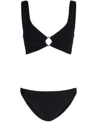 Hunza G - Julia Ring-Detail Bikini - Lyst