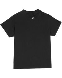 MM6 by Maison Martin Margiela - T-Shirt mit Cut-Outs - Lyst