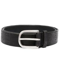 Orciani - Animal-embossed Leather Belt - Lyst