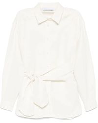 Kaos - Hemd Mit Gürtel - Lyst