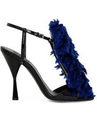 Givenchy - Pompom Heeled Sandals - Lyst