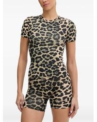 P.E Nation - Leopard Print T-Shirt - Lyst