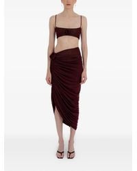 Maygel Coronel - Medusa Draped Skirt Set - Lyst