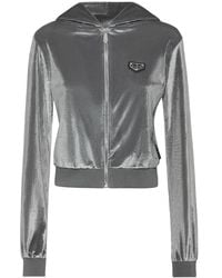 Philipp Plein - Felpa Strass Skull Con Cappuccio - Lyst