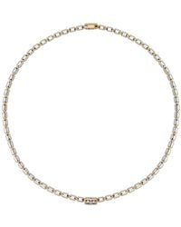 Officina Bernardi - 18Kt And Lumen Diamond Necklace - Lyst
