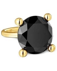 Tous - Anillo con aplique de ónix - Lyst