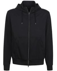 Herno - Veste Zippée À Lien De Resserrage - Lyst