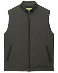 Shanghai Tang - Zip-Up Standing-Collar Gilet - Lyst