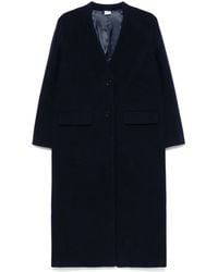 Aspesi - Virgin Wool-Cashmere Single-Breasted Coat - Lyst
